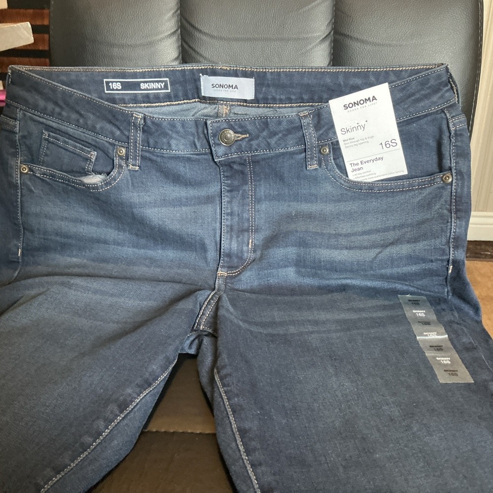 Sonoma‎ 16S Skinny Jeans New With Tags